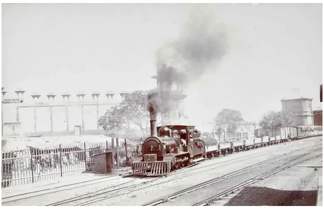 ब्रिटिश कालीन आगरा रेलवे स्टेशन